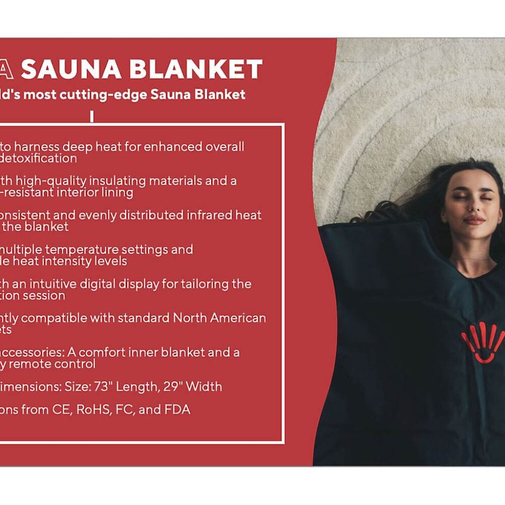 Kala Infrared Sauna Blanket | Heating Blanket with Adjustable Temperature & Time